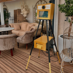 Location borne selfie Tiny vintage Le Havre pour mariage