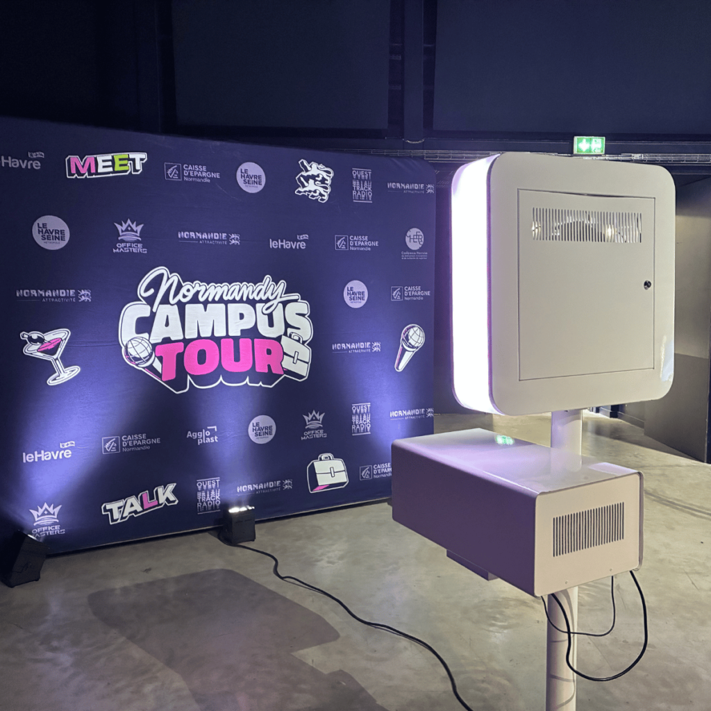 Animation photobooth pour événement grand public Le Havre