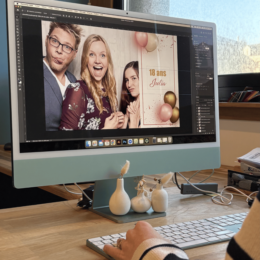 Location photobooth personnalisé Le Havre